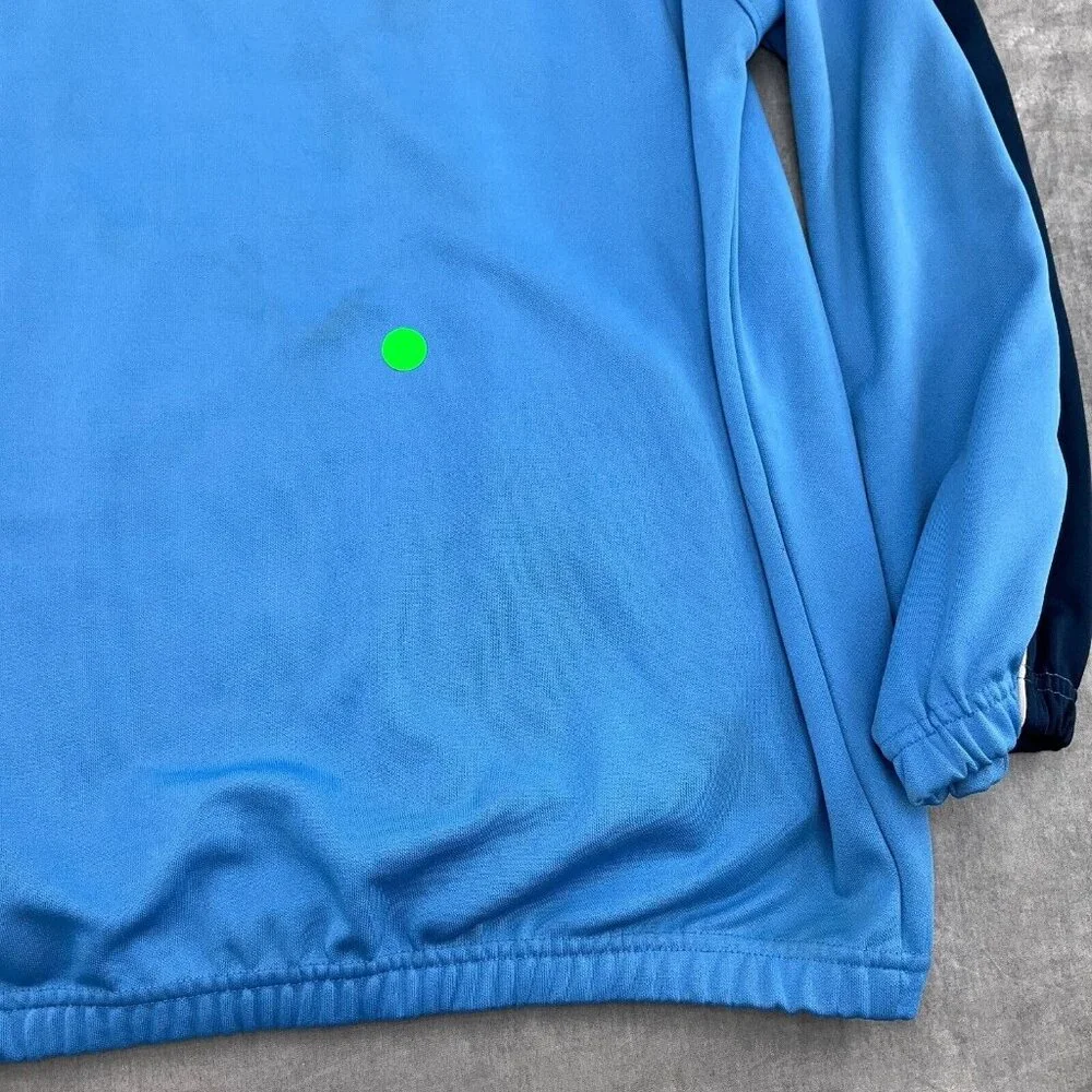 USG NBA Jacket Men Medium Blue LA LAKERS Spell Out‎ Colorblock Zip Y2K VTG